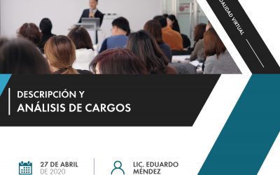 TALLER: DESCRIPCIÓN Y ANÁLISIS DE CARGOS