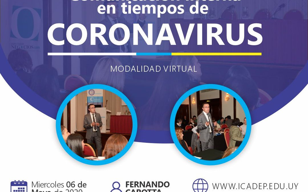 TALLER: COMUNICACIÓN INTERNA EN TIEMPOS DE CORONAVIRUS