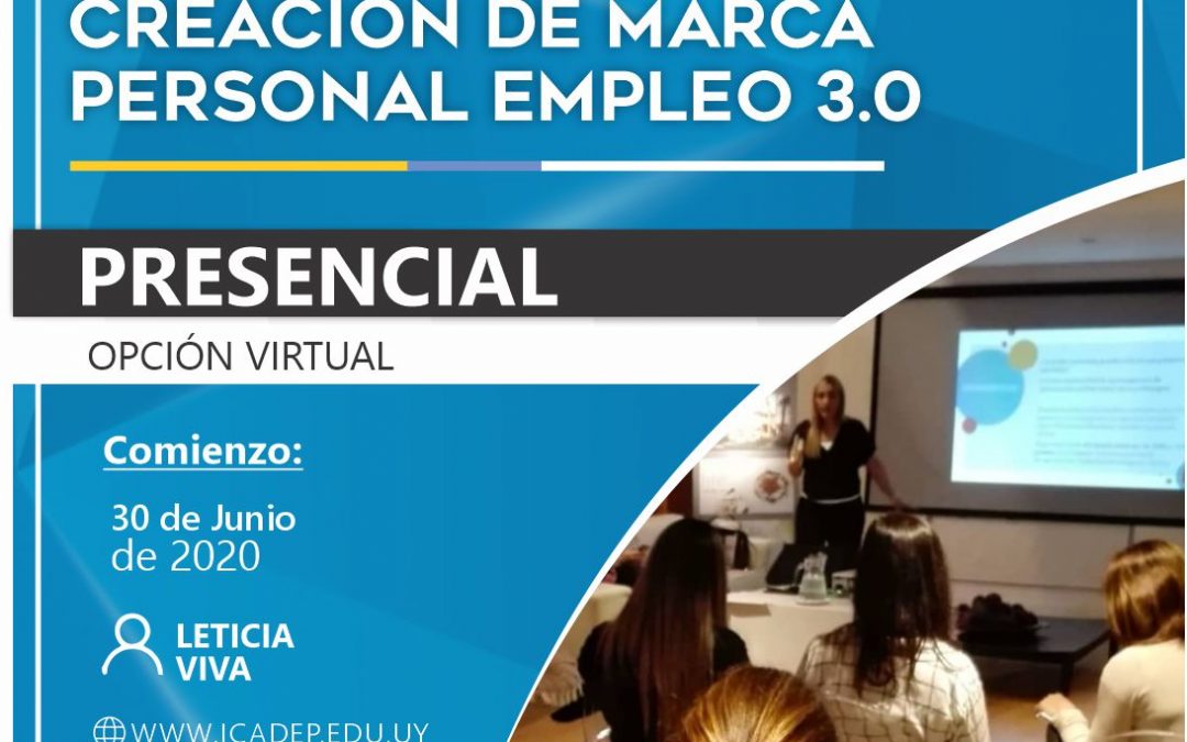 BÚSQUEDA DE EMPLEO EN REDES SOCIALES – CREACIÓN DE MARCA PERSONAL – EMPLEO 3.0